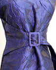Electra Jacquard Pants Set - Sapphire/Emerald (BACKORDER)