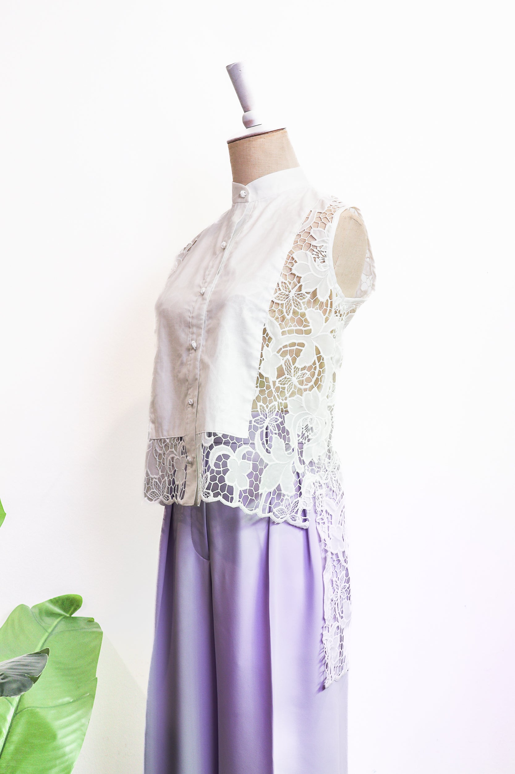Lexi Lace Top (without pearls-BACKORDER)