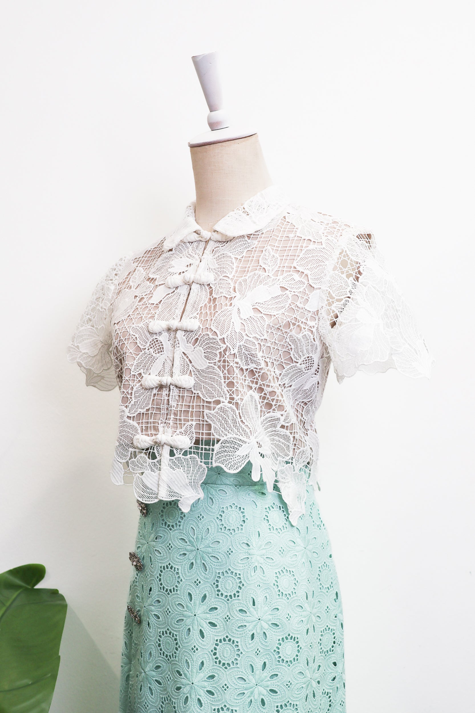 Bianca Lace Crop Top