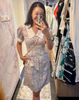 Primrose Sun Dress (Red Stripe/ Pink Kueh Kueh)