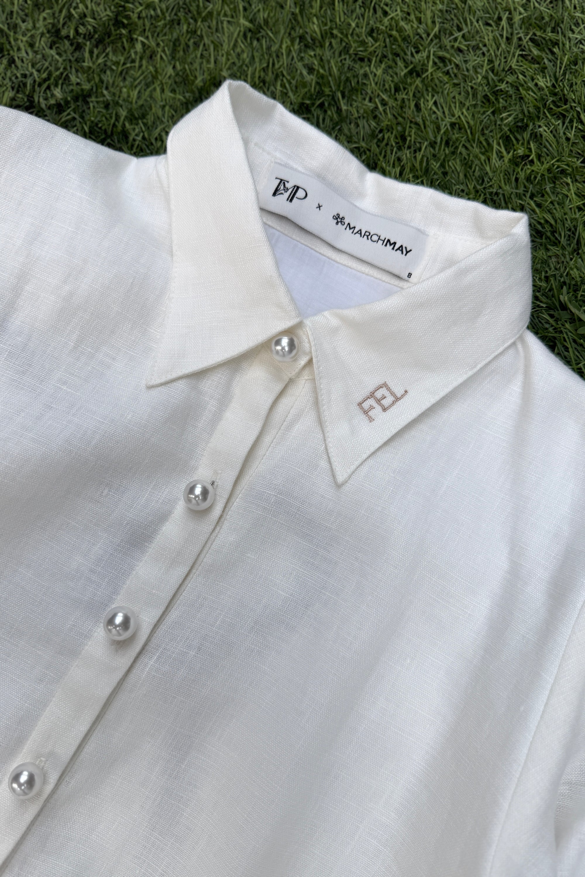 TMP x MarchMay Linen Shirt Dress