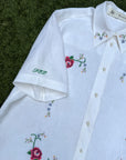TMP x MarchMay Linen Shirt- Cross Stitch Bloom (BACKORDER)