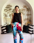 Signature French Tuck Top ( Round neck / V-neck ) - White / Black (Pre-order)