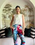 Signature French Tuck Top ( Round neck / V-neck ) - White / Black (Pre-order)