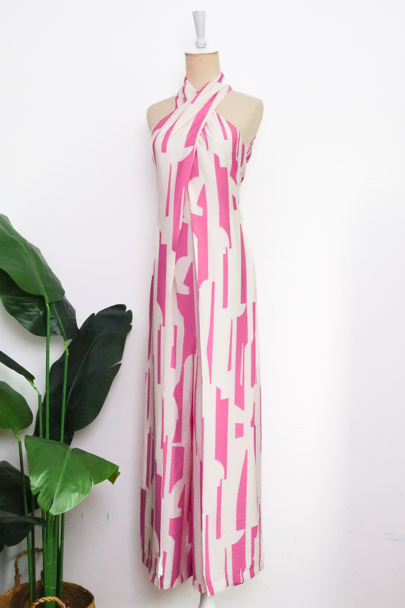 Teagan Halter Maxi Jumpsuit