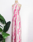 Teagan Halter Maxi Jumpsuit