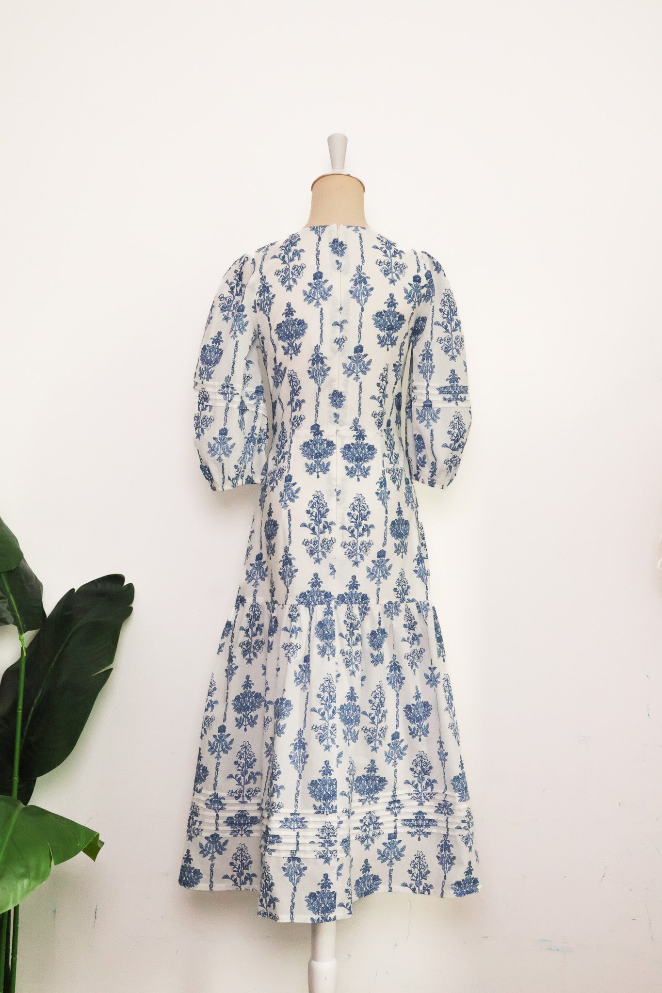 Josie Dress - Blue Blooms