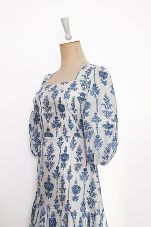 Josie Dress - Blue Blooms