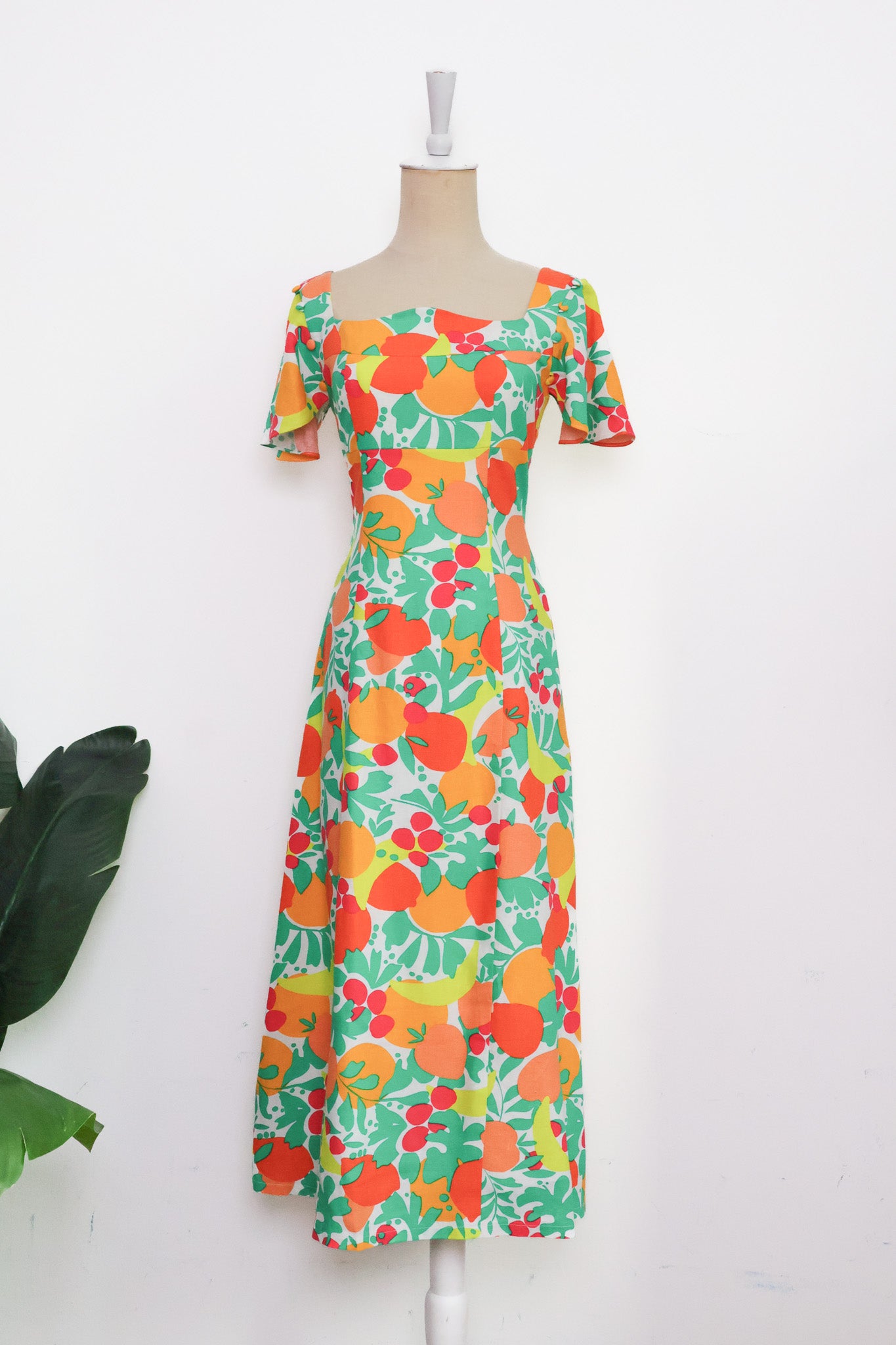 Cyndi Convertible Maxi Dress - Tropicana