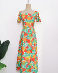 Cyndi Convertible Maxi Dress - Tropicana