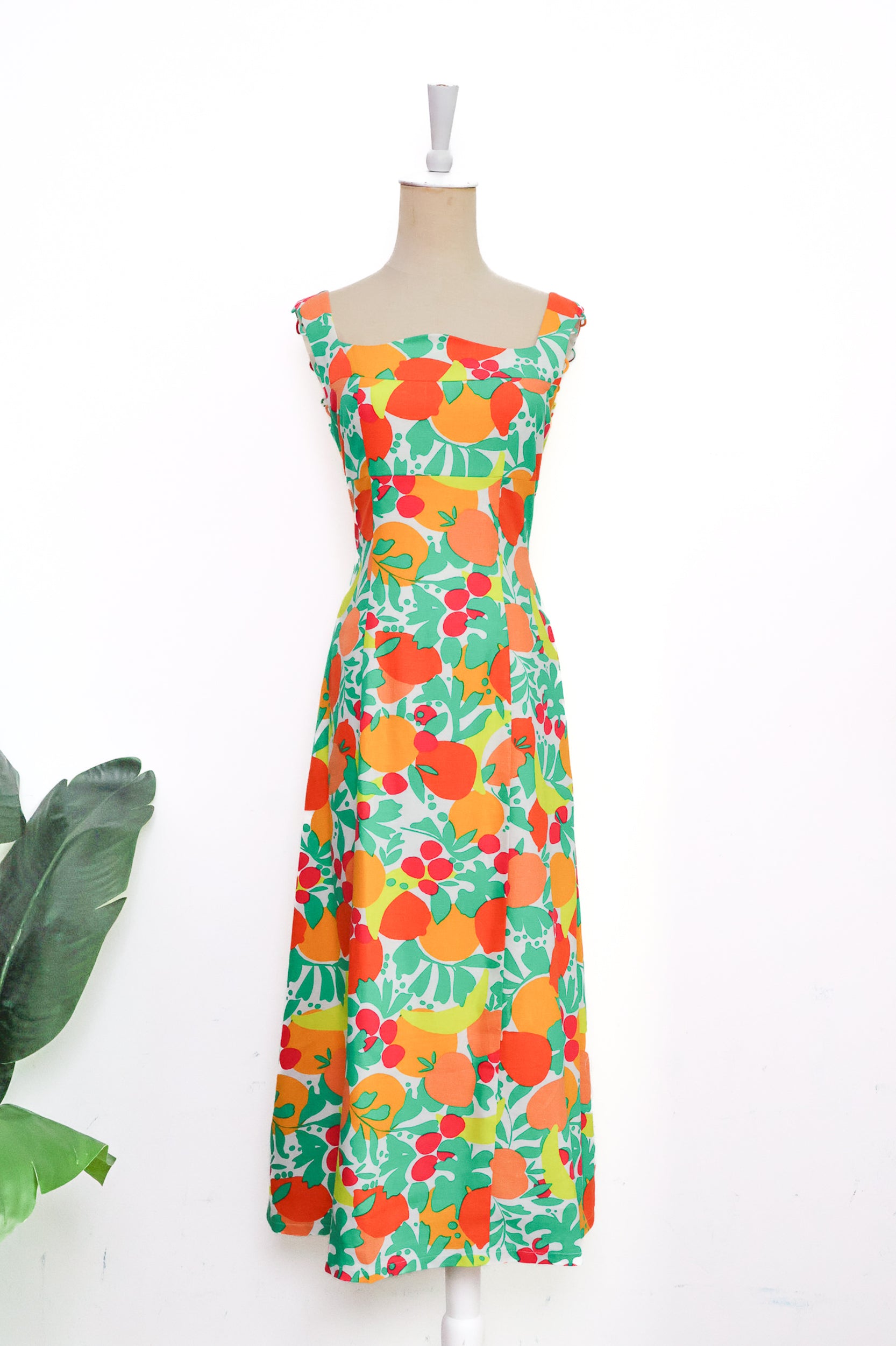 Cyndi Convertible Maxi Dress - Tropicana