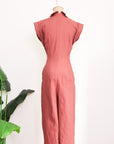 Ellis Midi Jumpsuit - Rust