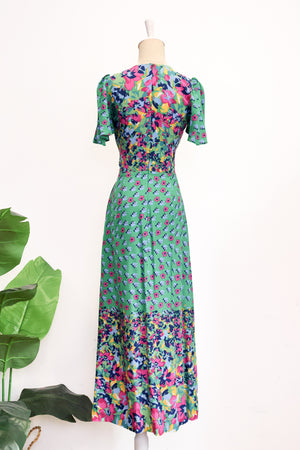 Rory Resort Maxi Dress - Lilac Florals/ Emerald Floral/ Cream Paisley
