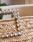Woven Diamante Bag
