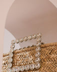 Woven Diamante Bag
