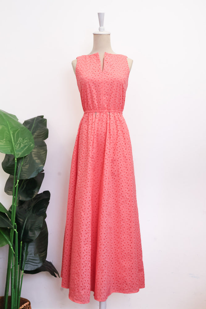 Tiana Eyelet Maxi Dress