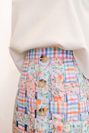 Wonder Patchwork Skirt （Limited Edition）