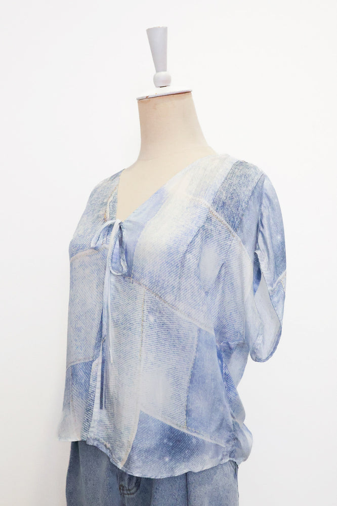 Gene Reversible Tie Top