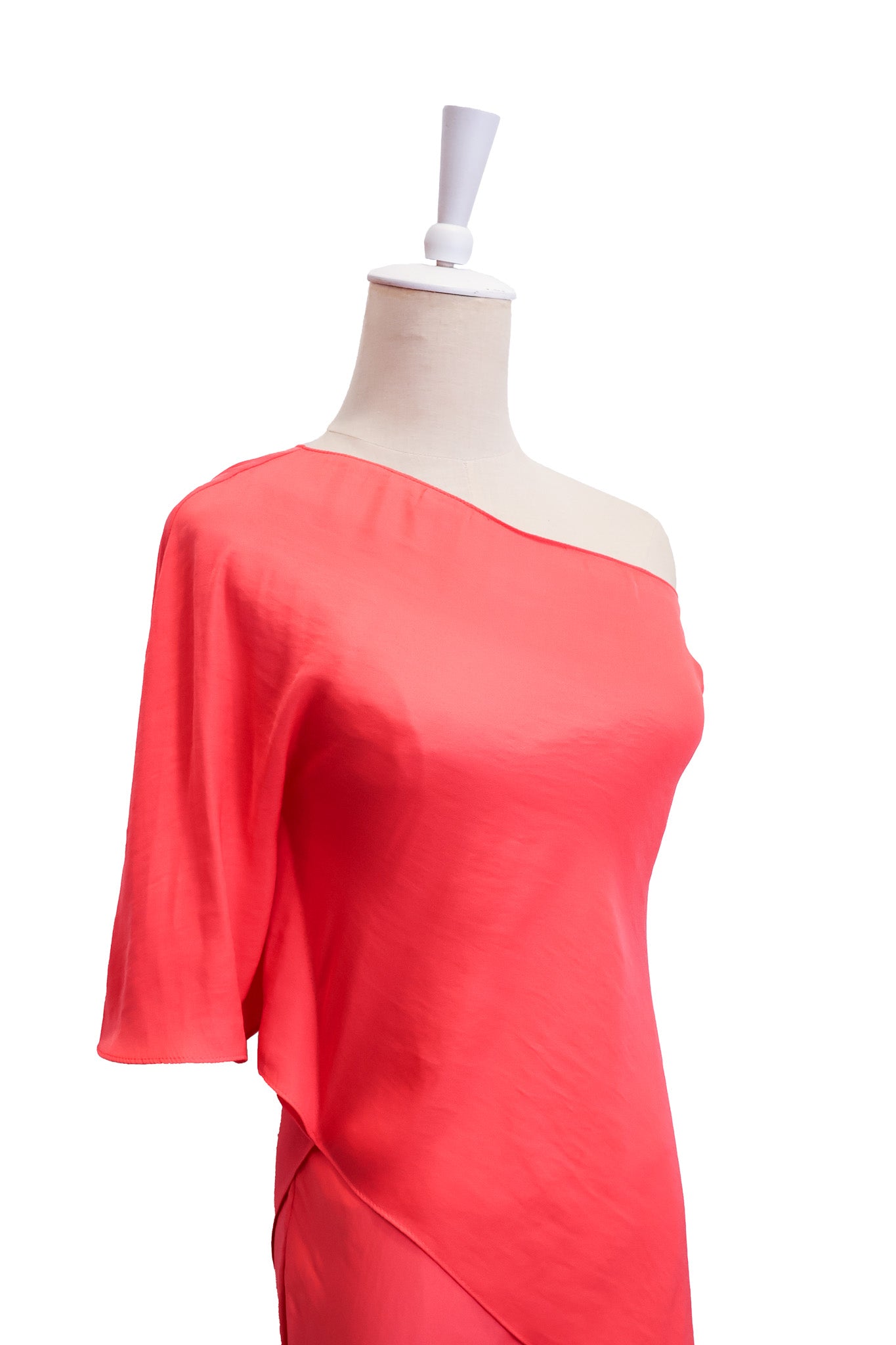 Luna Toga Skirt Set - Coral