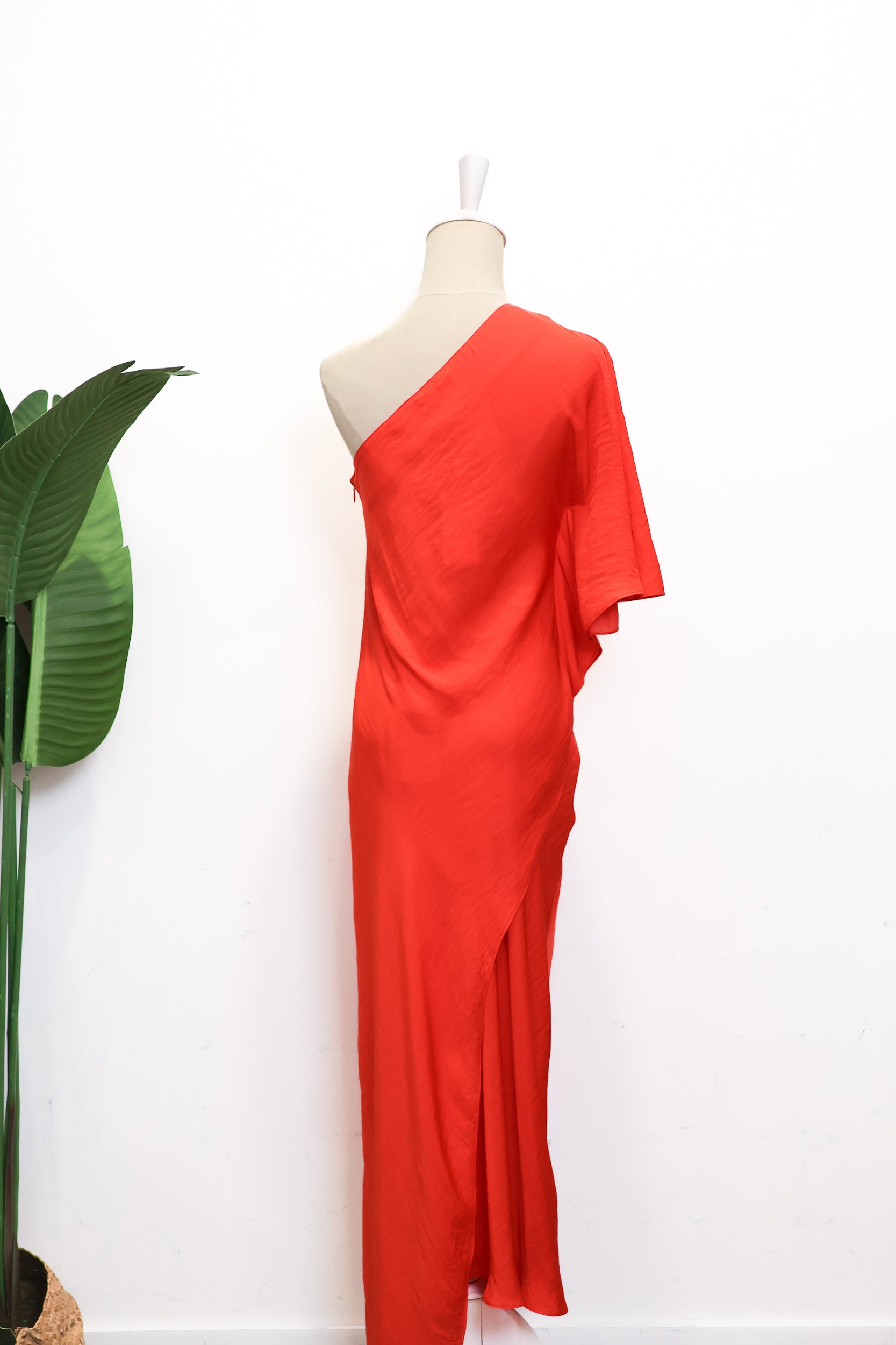 Luna Toga Skirt Set - Tangerine