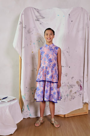 Lil' Reef Tiered Cheongsam