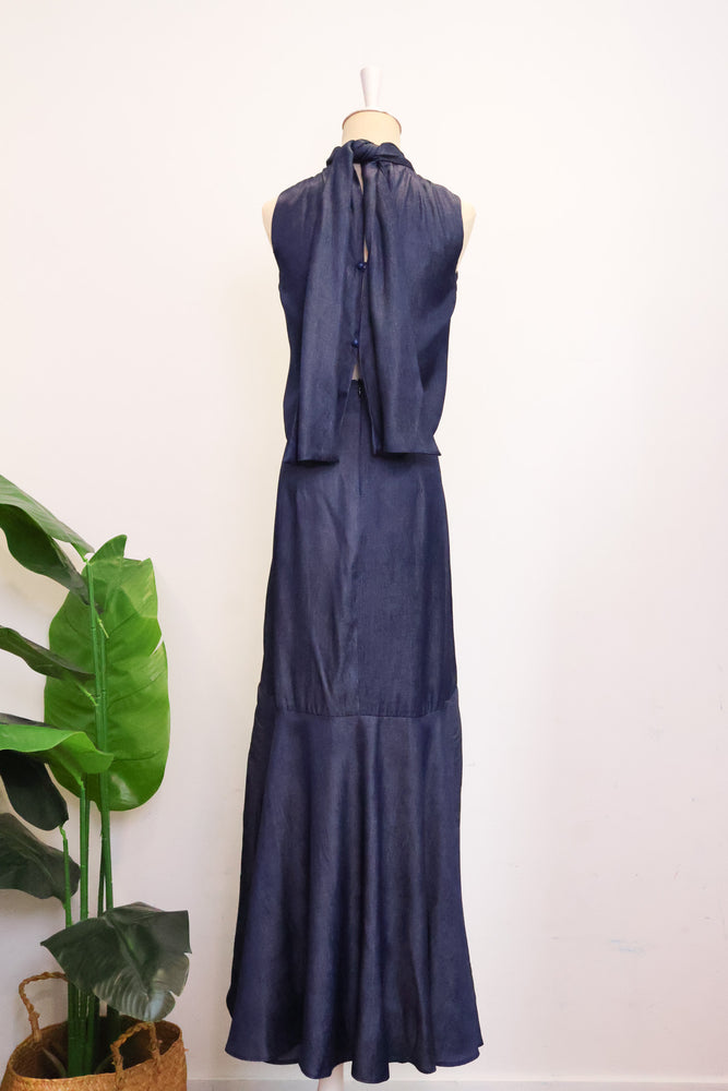 Selah Hi-low Dress - Chambray (BACKORDER)