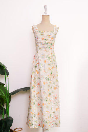 Cordelia Ric Rac Maxi Dress - La Frutta