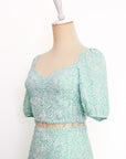 Paisley Convertible Midi Dress