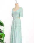 Paisley Convertible Midi Dress