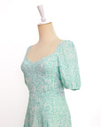 Paisley Convertible Midi Dress