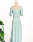 Paisley Convertible Midi Dress