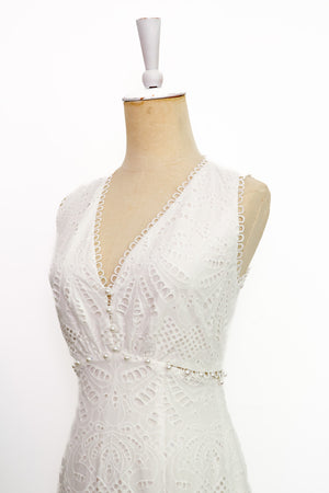 Destiny Eyelet Convertible Cut-Out Dress