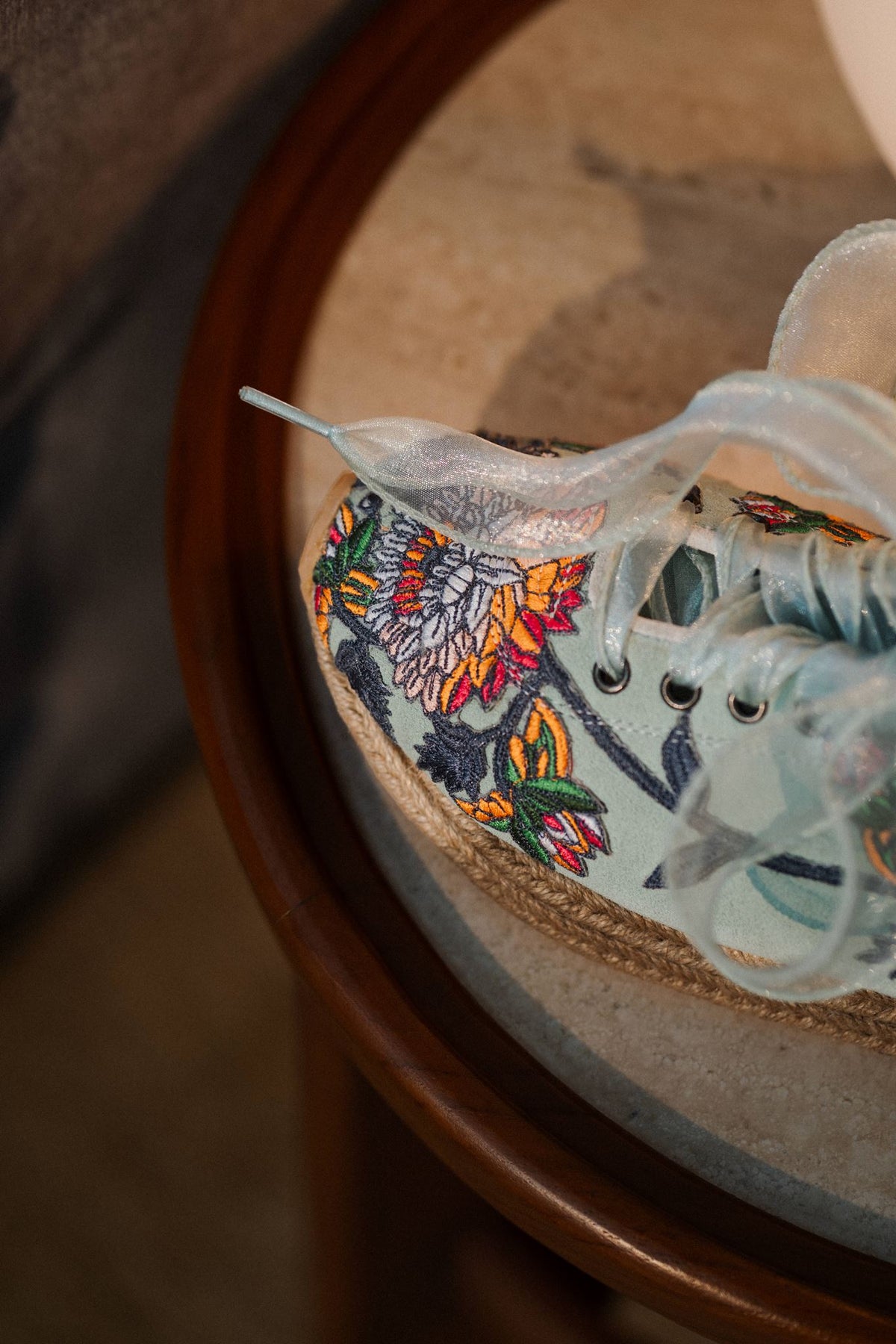 Blooming Embroidery Sneaker PREORDER