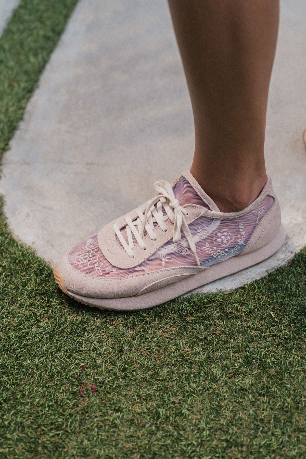 Mesh Embroidery Sneaker PREORDER