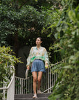 Game On Tulle Skort - Black / Dusty Blue