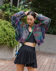 Game On Tulle Skort - Black / Dusty Blue