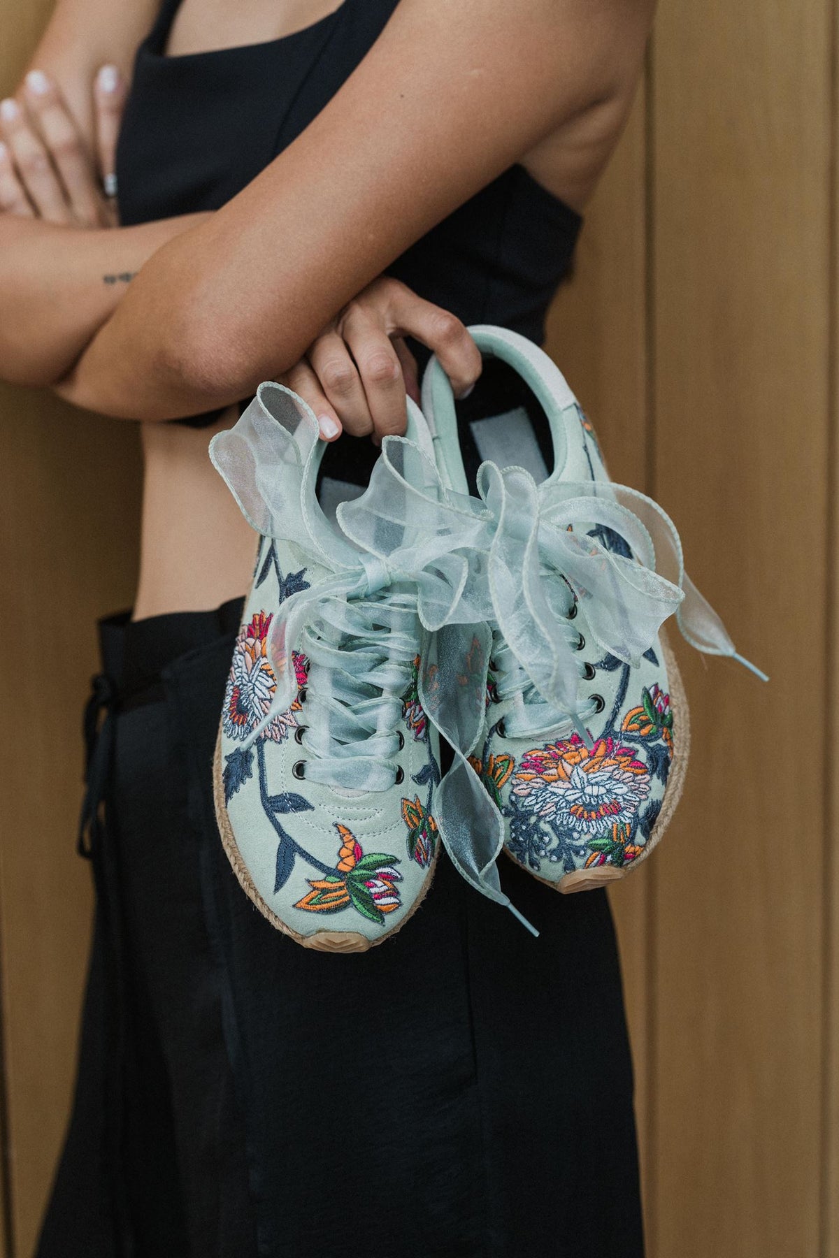 Blooming Embroidery Sneaker PREORDER