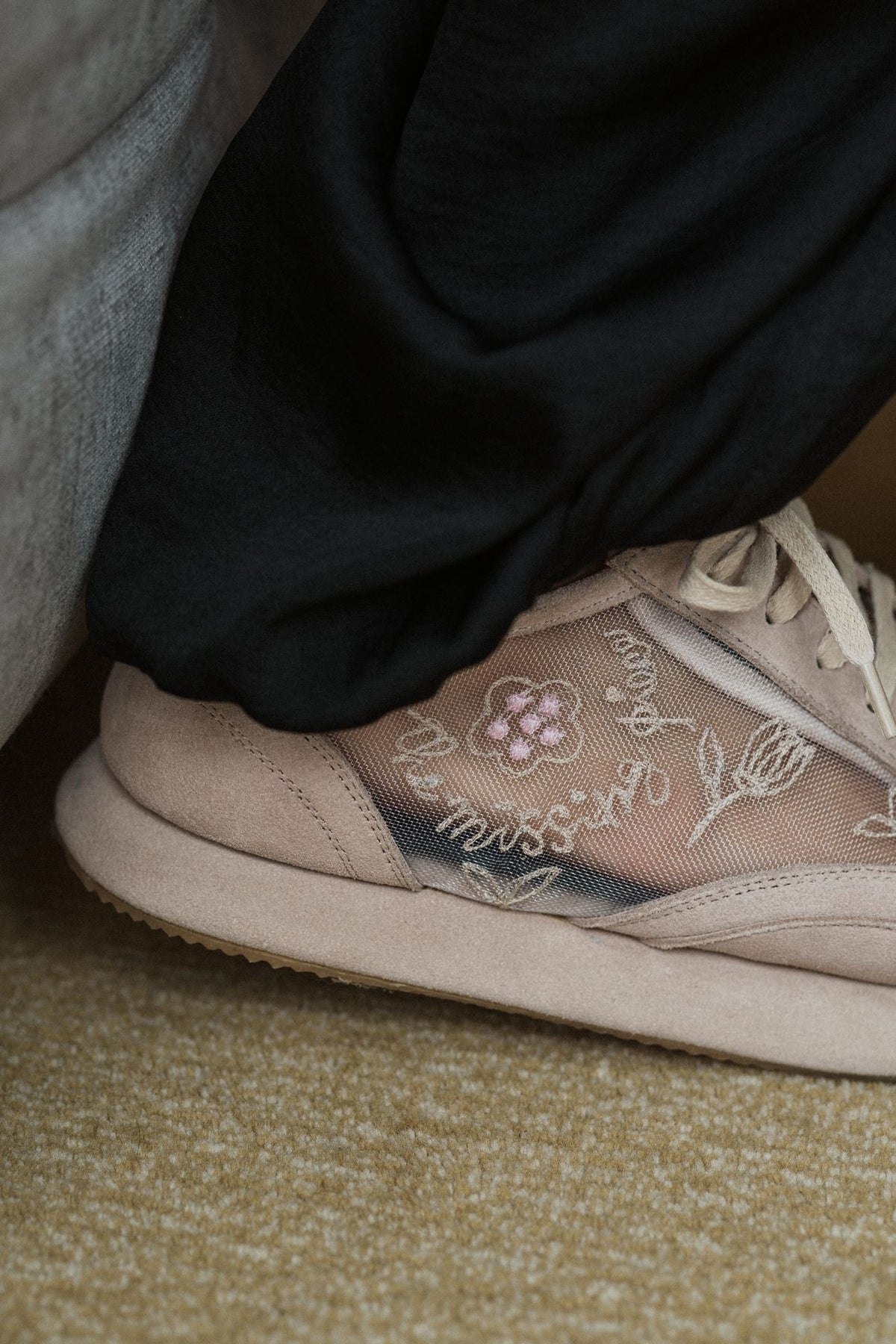 Mesh Embroidery Sneaker PREORDER
