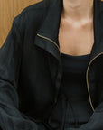 On Beat Jacket - Black / Ice Pink PREORDER