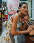 Limoncello Linen Maxi Dress