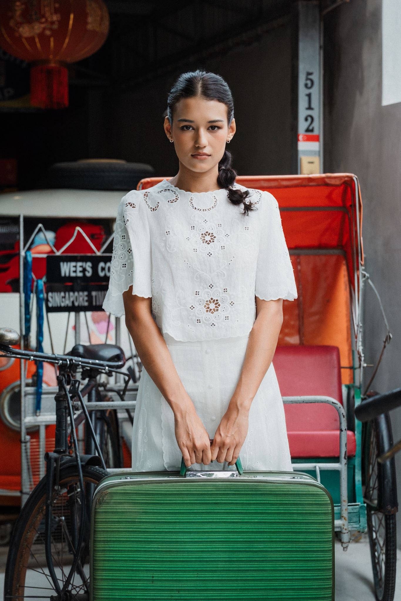 Tanglin Embroidered Blouse
