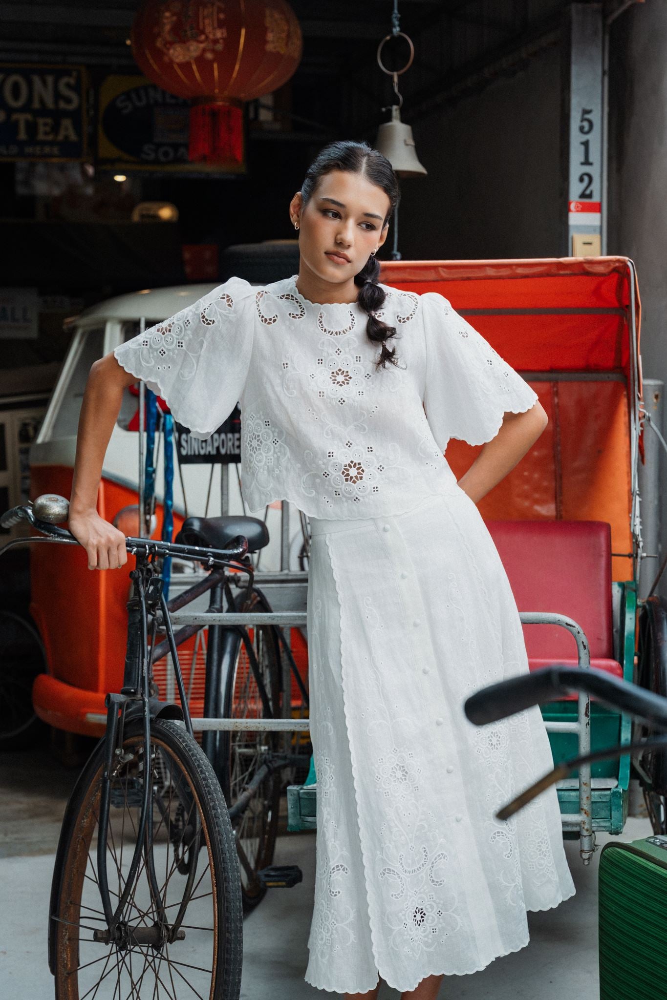 Tanglin Embroidered Blouse