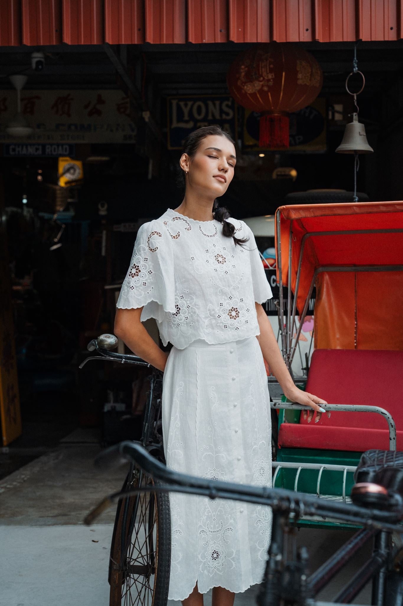 Tanglin Embroidered Blouse