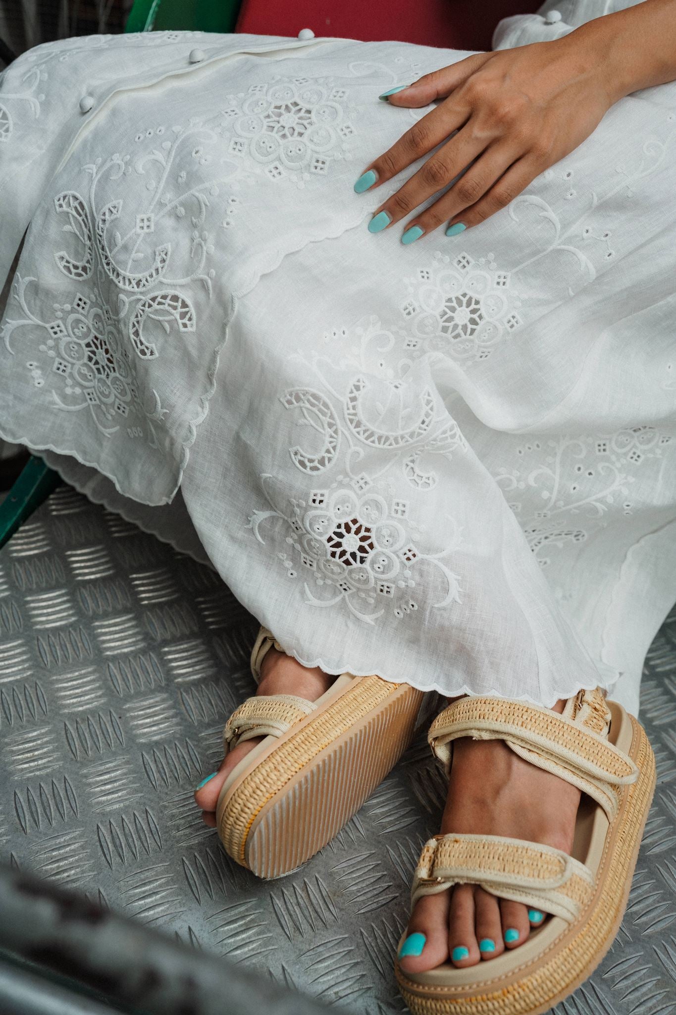 Tanglin Embroidered Skirt