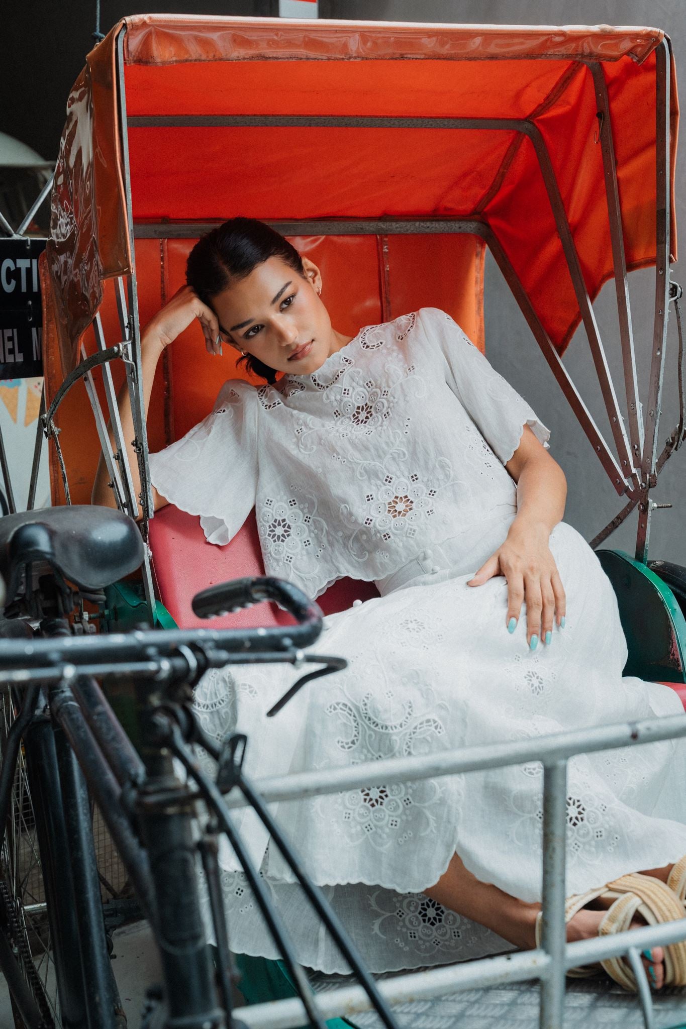 Tanglin Embroidered Skirt
