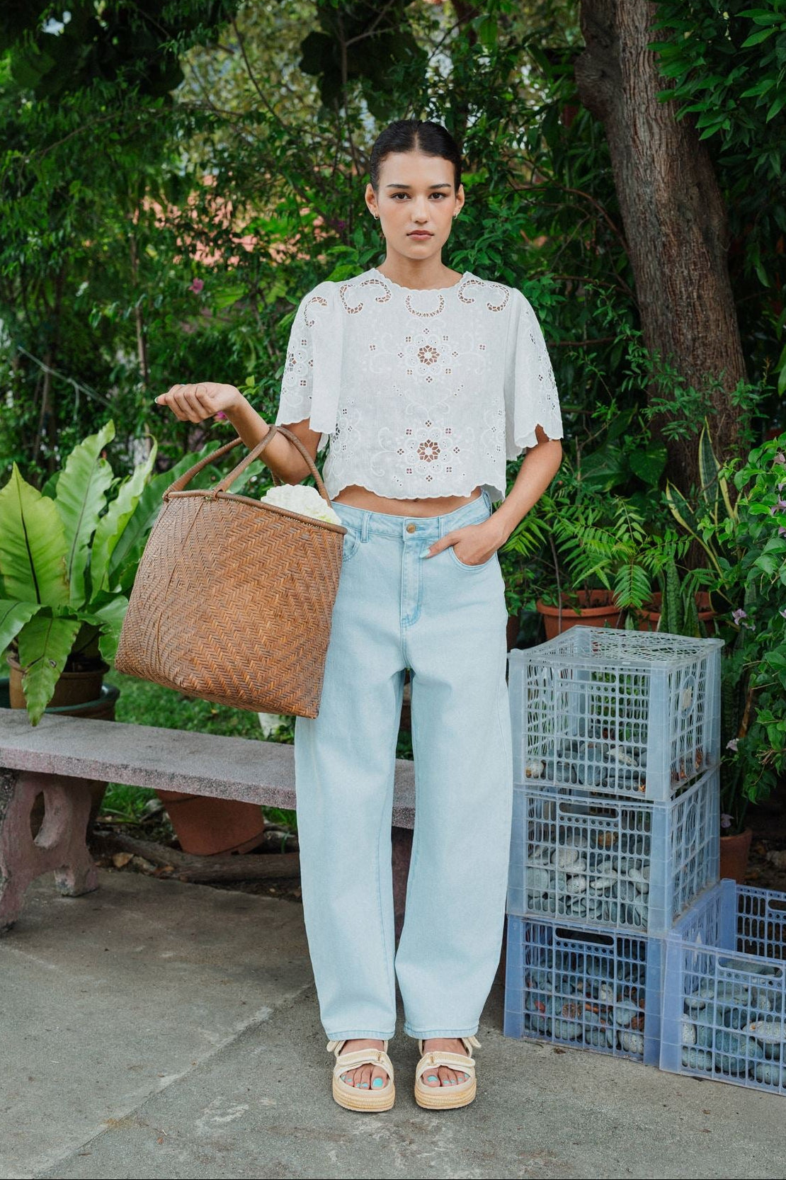 Tanglin Embroidered Blouse