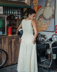 Mulia Lace Flared Skirt