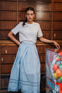 Blair Embroidered Skirt