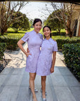 Lil' Rebekah Shift Cheongsam - Lilac