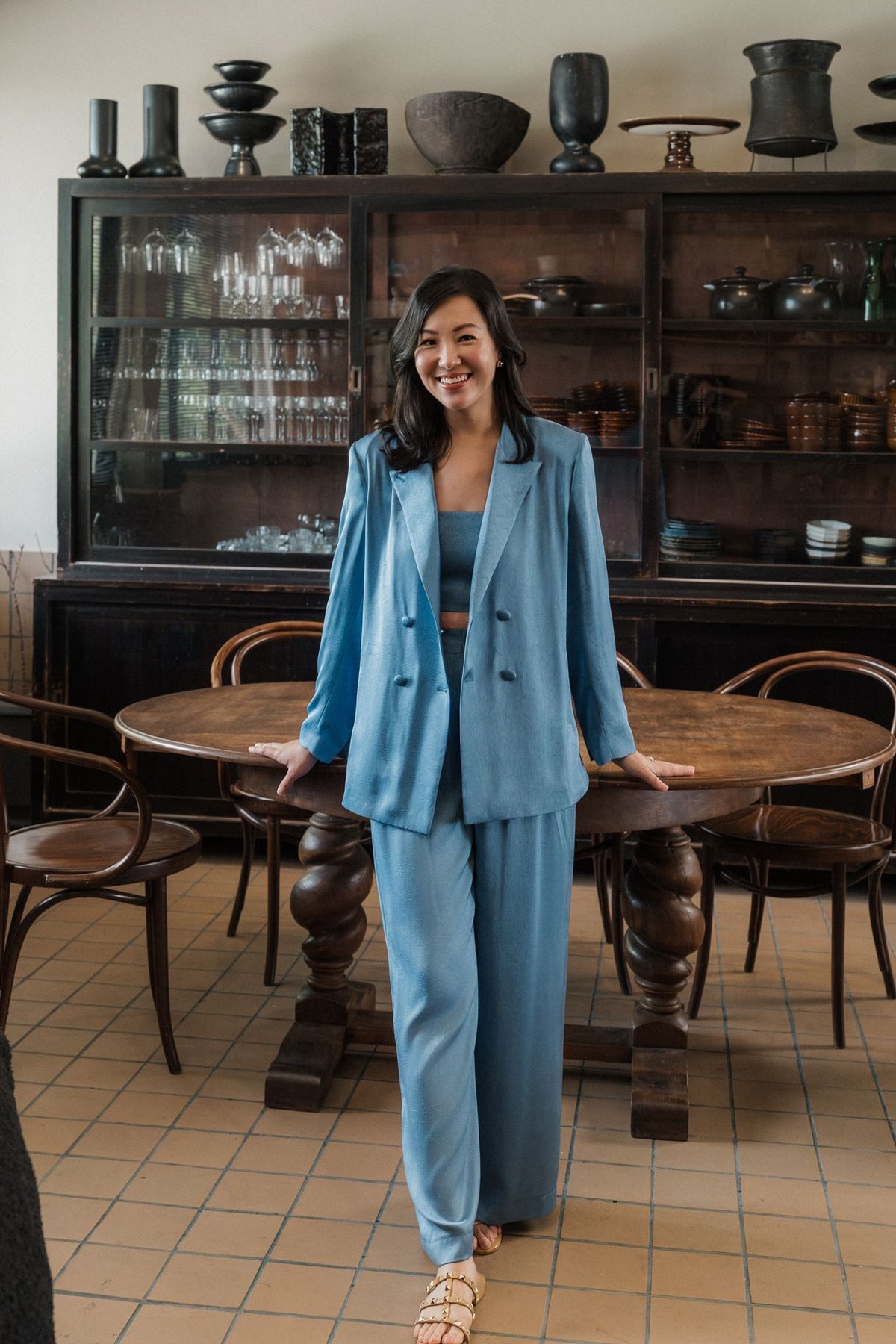 The Ensemble Blazer Set - Cornflower Blue / Mint / Tan / Cobalt PREORDER